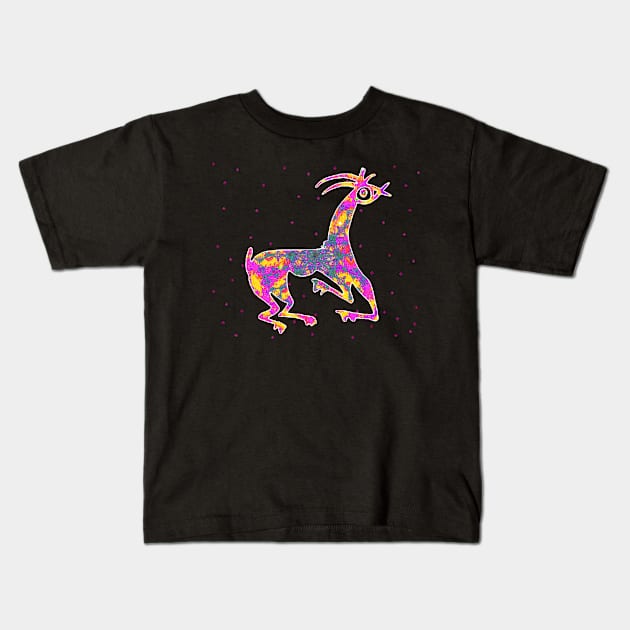 GREEK GOAT Kids T-Shirt by joancaronil